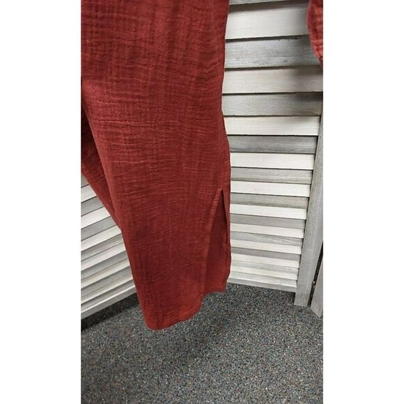 49 - Women's Balloon Long Sleeve Tie-Front Shirtdress | Universal Thread | Small - Picture 6 of 7